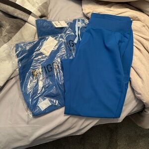 Royal blue scrubs